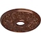 Ekena Millwork Apollo Ceiling Medallion (Fits Canopies up to 5 5/8"), 16 1/2"OD x 3 5/8"ID x 1 1/8"P, Copper Penny CM16APCPS - alternate 4